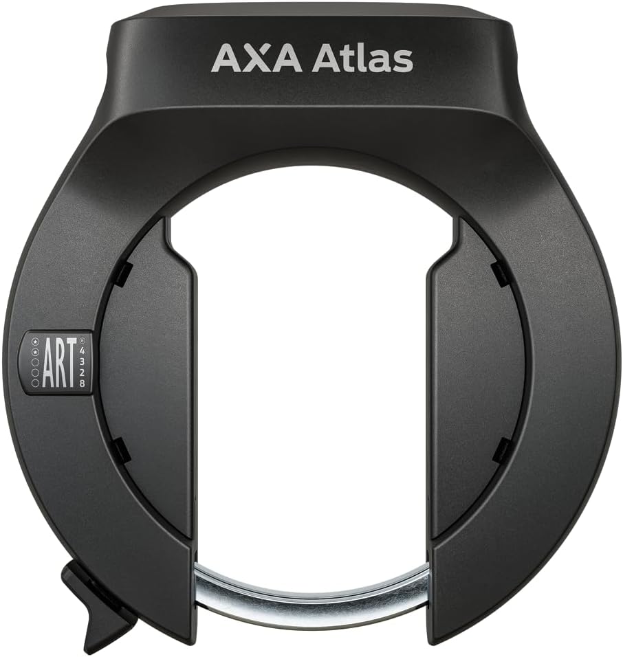 Axa Atlas Ringslot – Art 2 Fietsslot – Ringslot Met Ulc Insteekketting Compatibel – Gehard Staal – Extra Sterke Gelaste