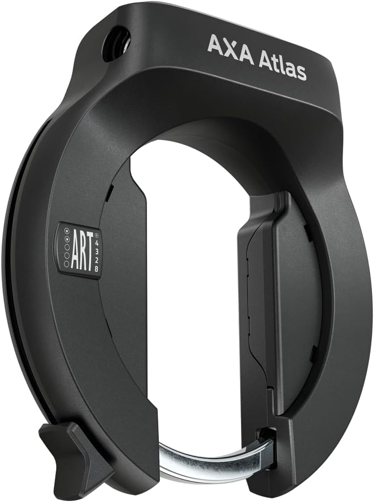 Axa Atlas Ringslot – Art 2 Fietsslot – Ringslot Met Ulc Insteekketting Compatibel – Gehard Staal – Extra Sterke Gelaste