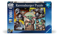 Ravensburger - Puzzle 100 Pezzi XXL: The Mandalorian & Grogu, Puzzle Bambini 6 Anni, 49 x 36 cm, Regalo Bambina 6 Anni E Bambino