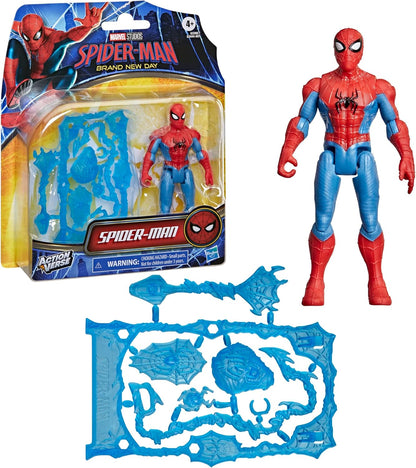 Hasbro Marvel Studios Spider-Man:Brand New Day, ActionVerse, 4.5-inch Action Figure and Accessories