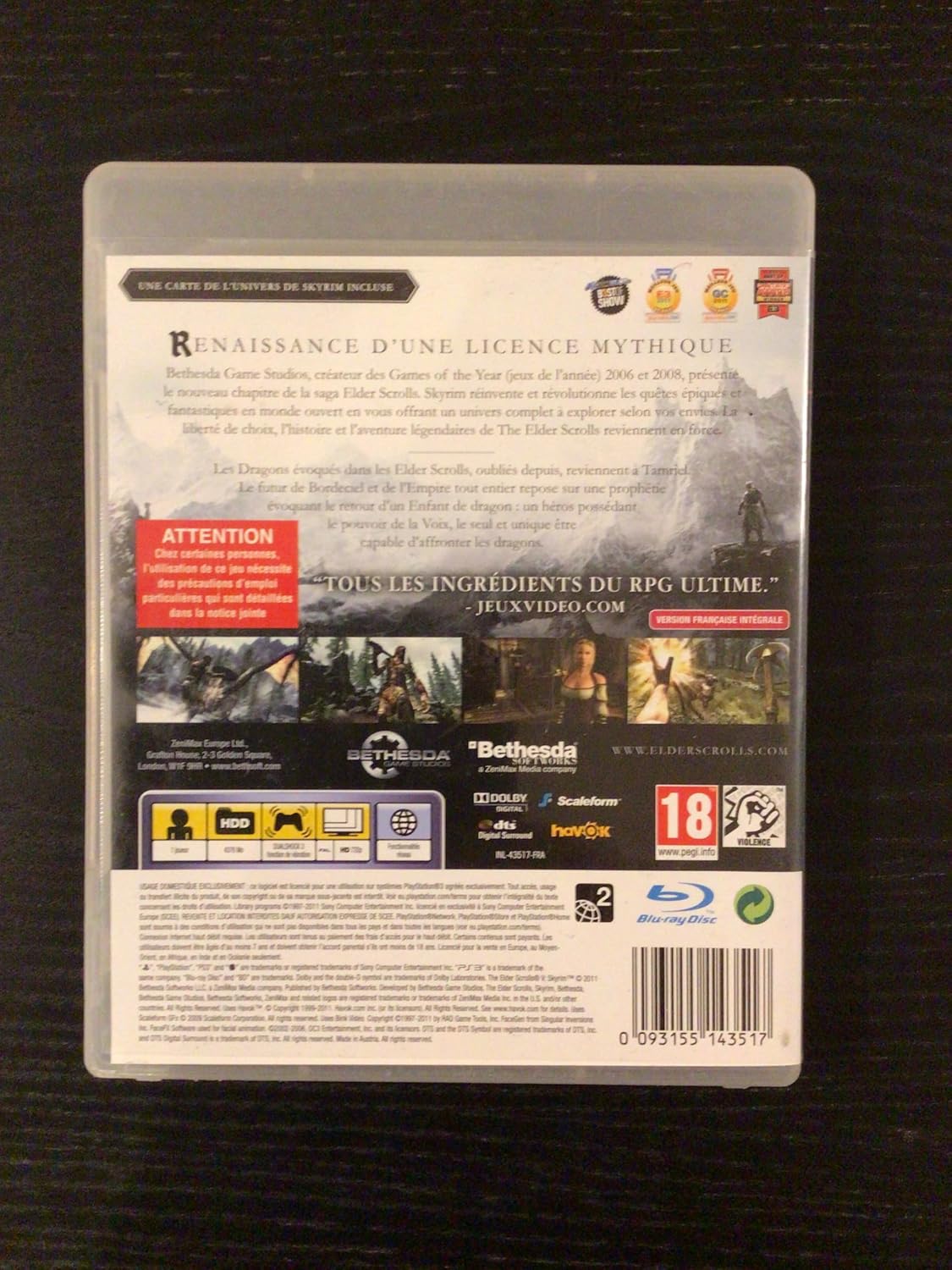 The Elder Scrolls V: Skyrim (PS3)
