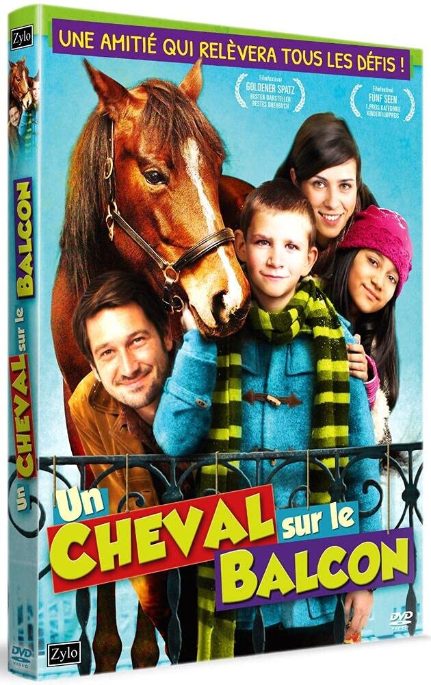 Un cheval sur le balcon