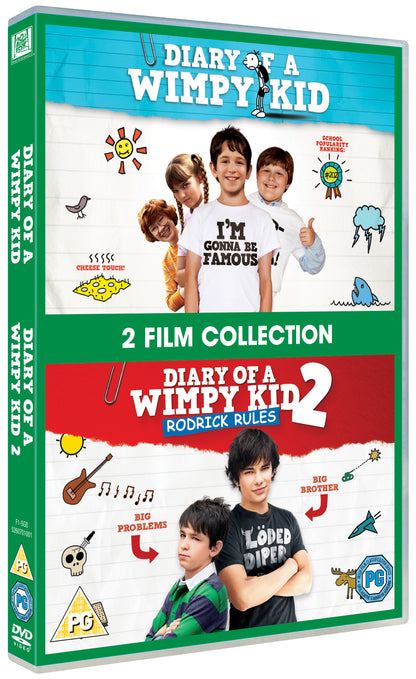 Diary of a Wimpy Kid 1 and 2