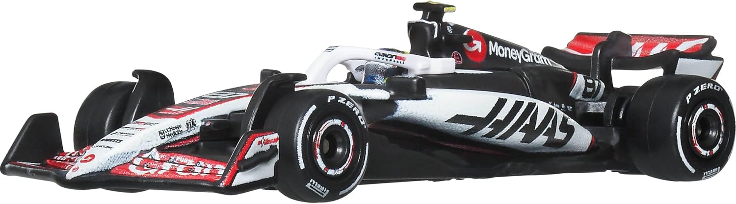 Hot Wheels 1:64 Scale Premium Die-Cast Formula 1 Collectible Toy Race Car with Real Riders Tires & Metal/Metal Body & Chassis