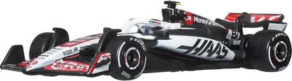 Hot Wheels 1:64 Scale Premium Die-Cast Formula 1 Collectible Toy Race Car with Real Riders Tires & Metal/Metal Body & Chassis