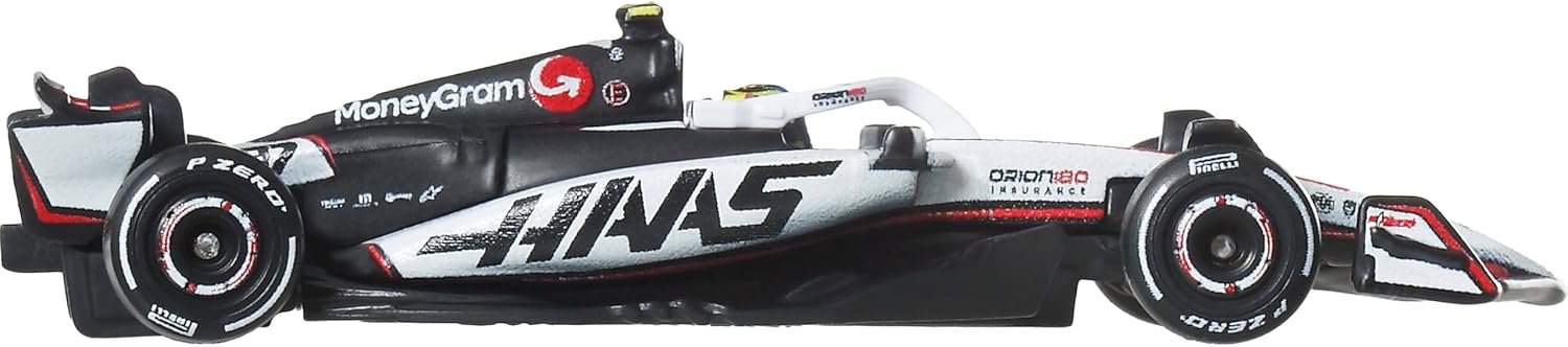 Hot Wheels 1:64 Scale Premium Die-Cast Formula 1 Collectible Toy Race Car with Real Riders Tires & Metal/Metal Body & Chassis