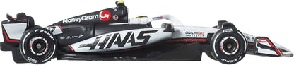 Hot Wheels 1:64 Scale Premium Die-Cast Formula 1 Collectible Toy Race Car with Real Riders Tires & Metal/Metal Body & Chassis