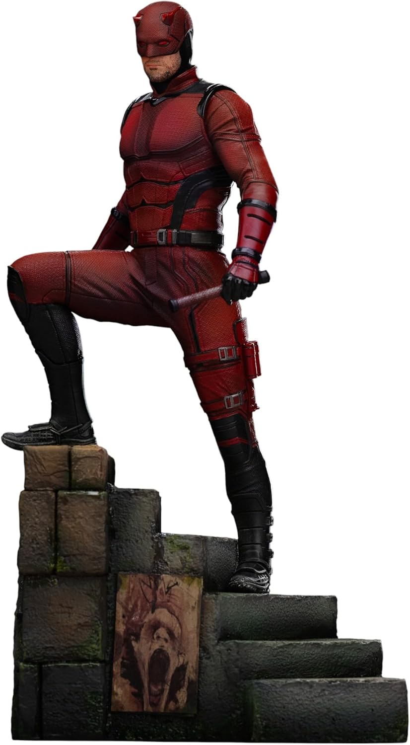 Iron Studios Statua da collezione Daredevil - Daredevil: Born Again - Arte Scala 1:10 Polystone Resina Multicolore 23,9 cm