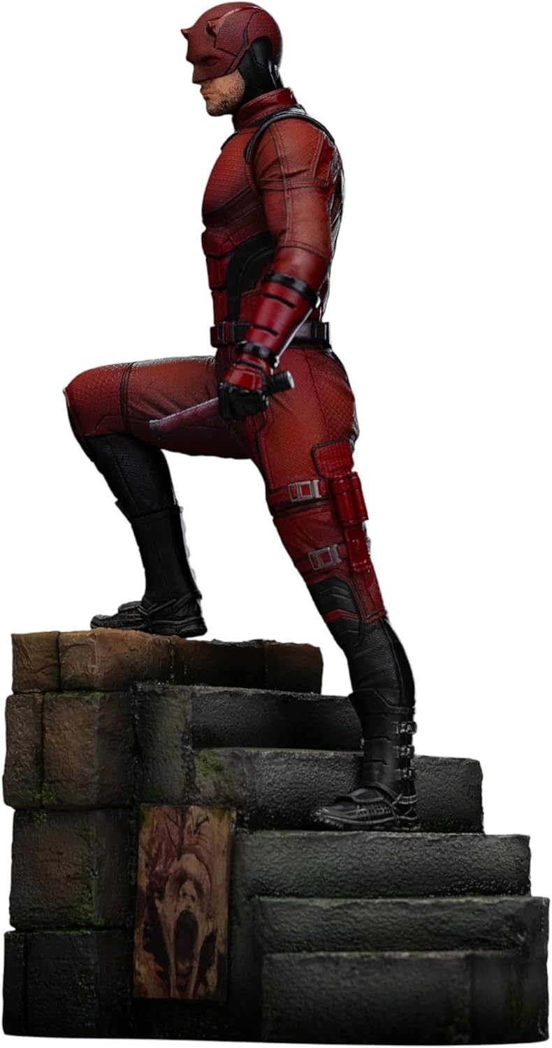 Iron Studios Statua da collezione Daredevil - Daredevil: Born Again - Arte Scala 1:10 Polystone Resina Multicolore 23,9 cm