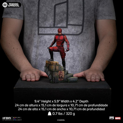 Iron Studios Statua da collezione Daredevil - Daredevil: Born Again - Arte Scala 1:10 Polystone Resina Multicolore 23,9 cm