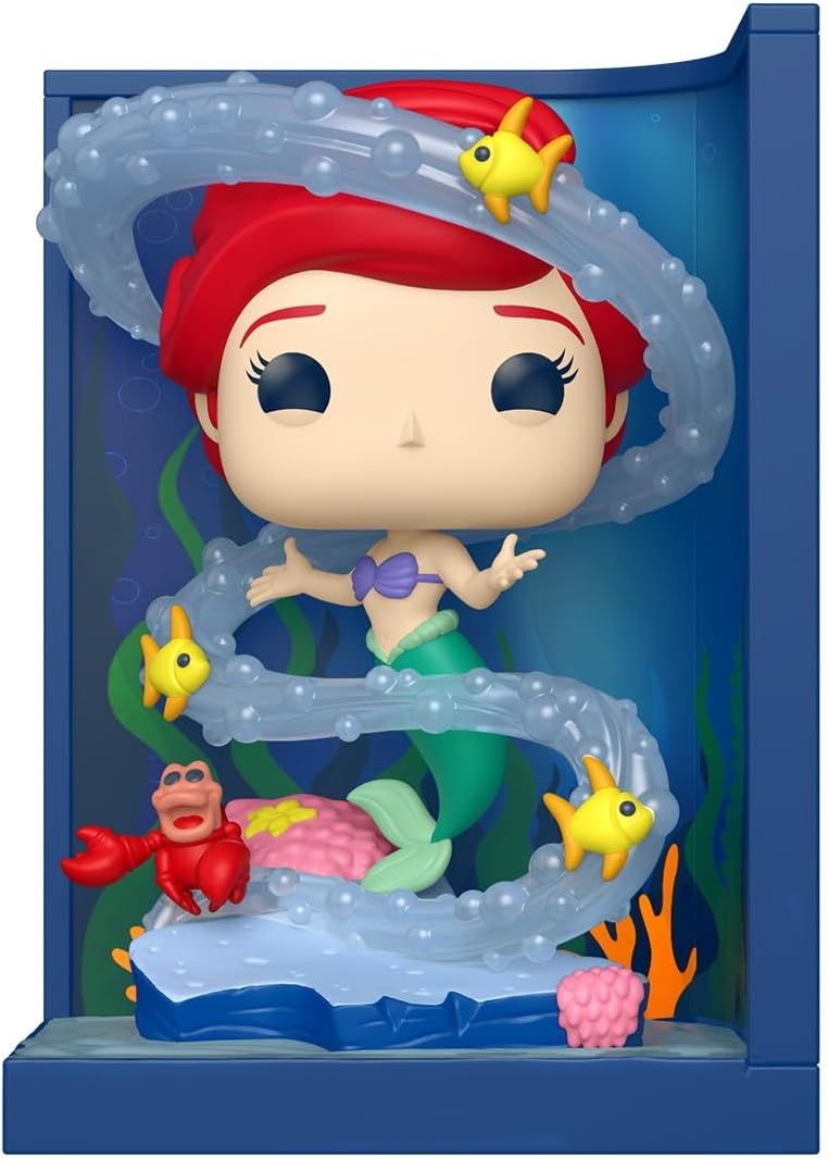 Funko POP! Nooks Disney: The Little Mermaid - Ariel’s Grotto - Stack or display - Figura in vinile da collezione - Idea regalo - Prodotto ufficiale - Giocattoli per bambini e adulti