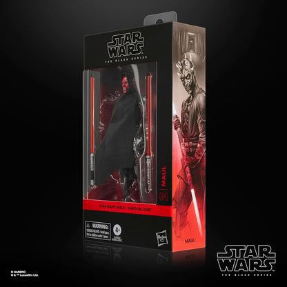 Star Wars The Black Series Maul, Maul – Shadow Lord Premium Action-Figur zum Sammeln (15 cm