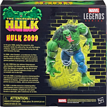 Marvel Legends Series Hulk 2099, Action-Figurenset zum Sammeln zu den Hulk 2099 Comics, Skala 15 cm