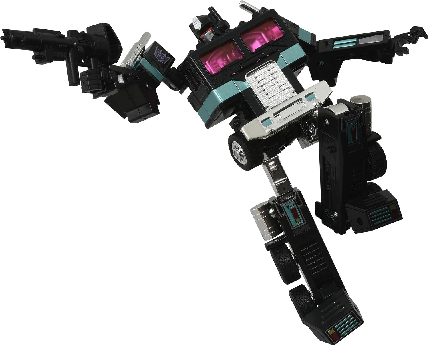 Transformers Takara Tomy Missing Link C-01N Nemesis Prime Collectible Action Figure with Trailer, 15+
