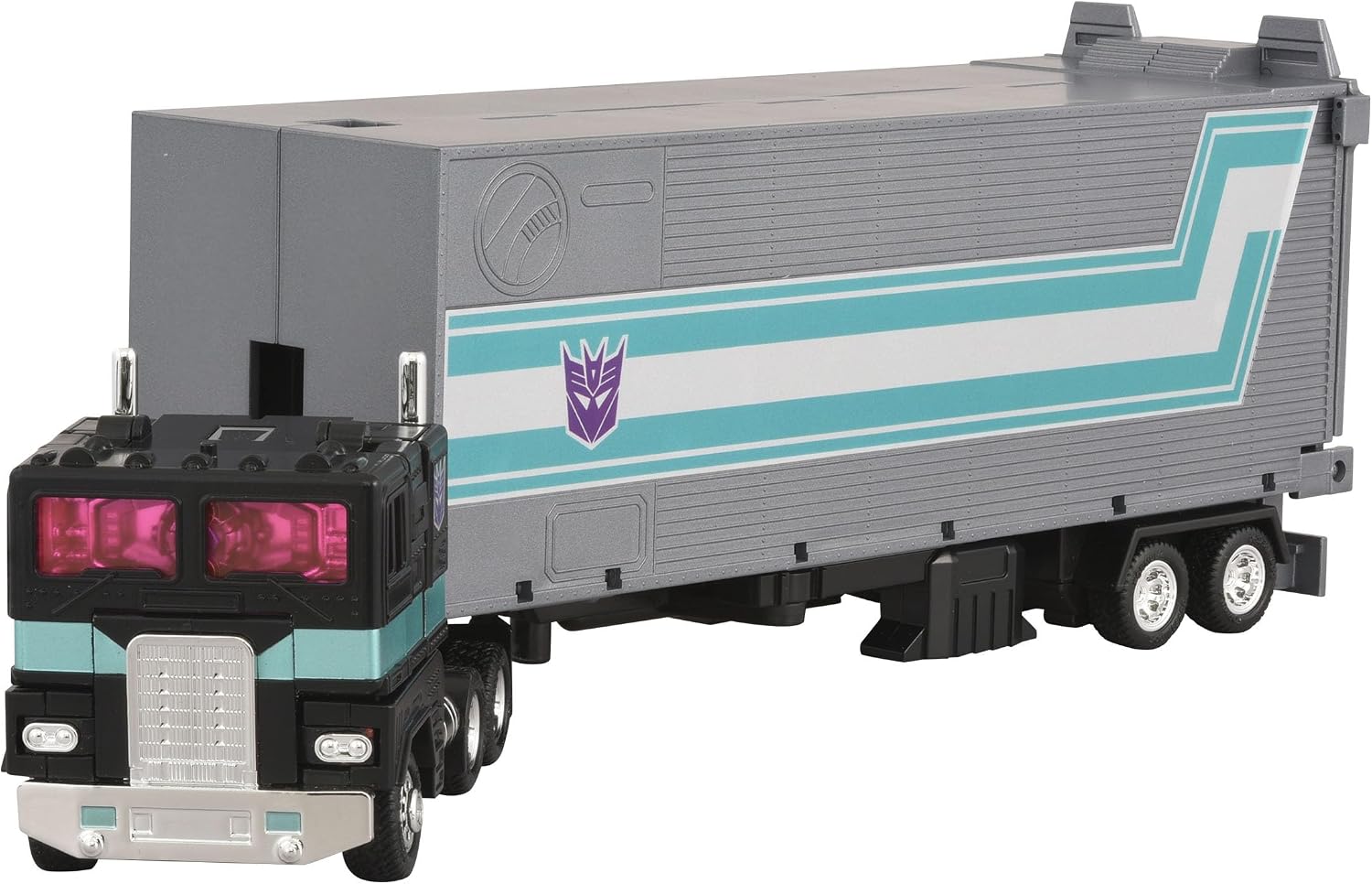 Transformers Takara Tomy Missing Link C-01N Nemesis Prime Collectible Action Figure with Trailer, 15+