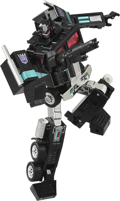 Transformers Takara Tomy Missing Link C-01N Nemesis Prime Collectible Action Figure with Trailer, 15+