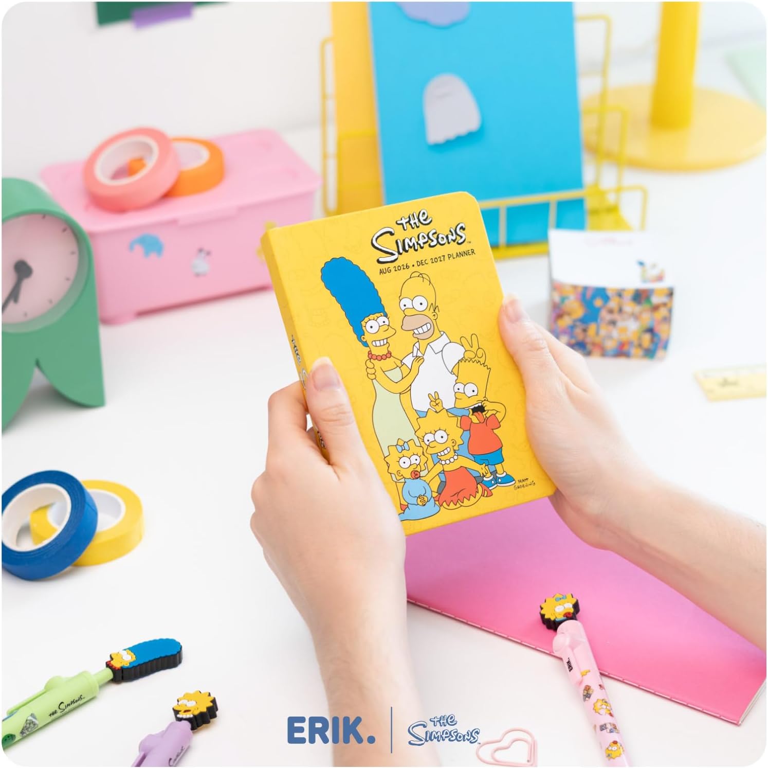 The Simpsons Academic Planner 2026/27 A6 *English Version*