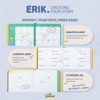 The Simpsons Academic Planner 2026/27 A6 *English Version*