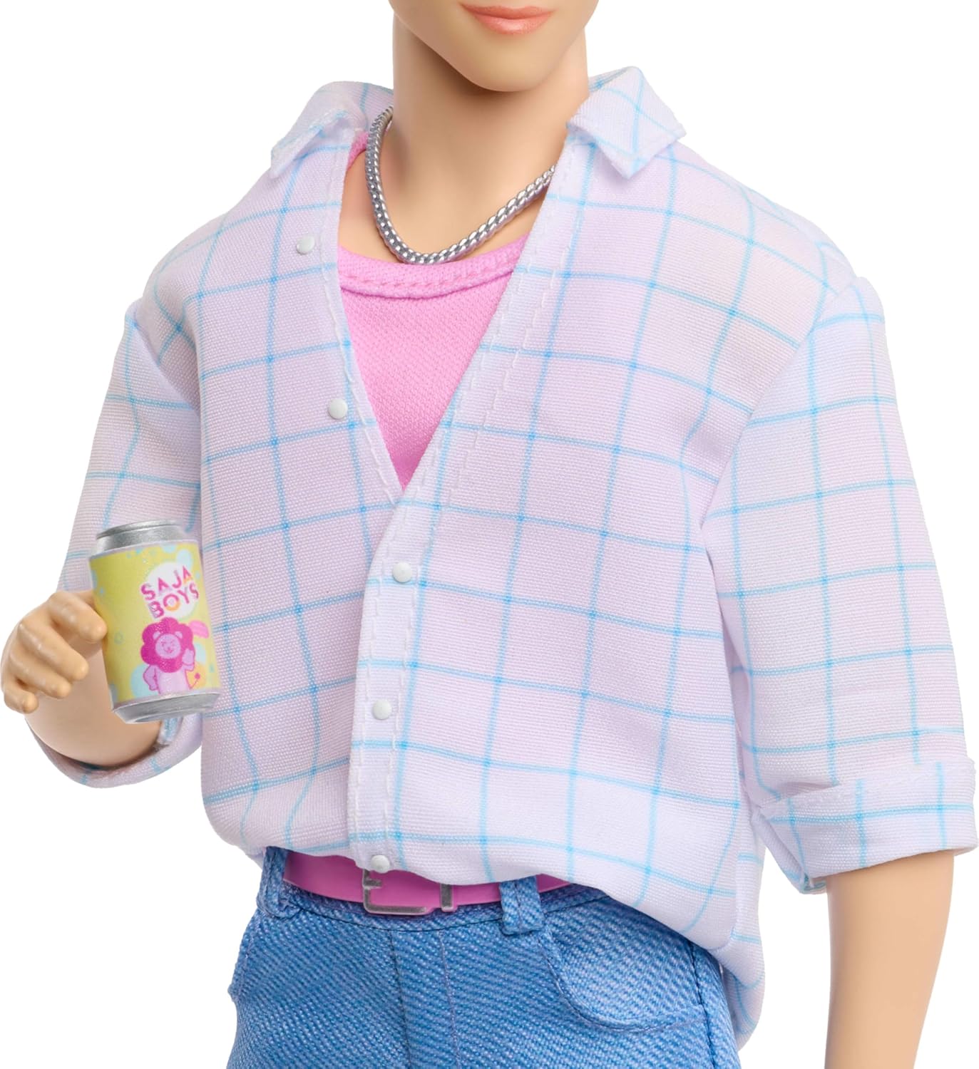 Mattel Kpop Demon Hunters Saja Boys Jinu Fashion Doll | Wearing “Soda Pop” Performance Look, 2 Accessories, Inspired by the Movie