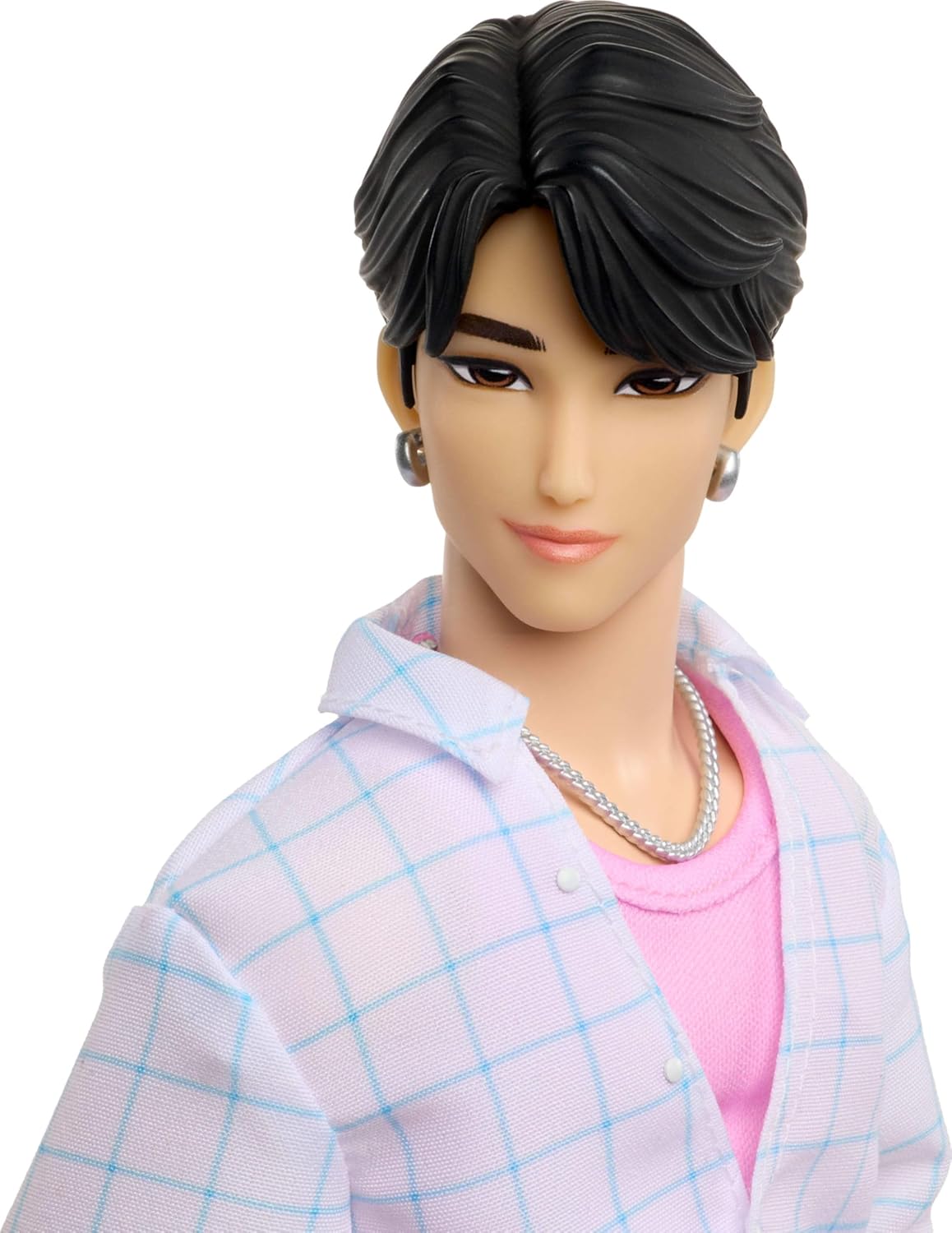 Mattel Kpop Demon Hunters Saja Boys Jinu Fashion Doll | Wearing “Soda Pop” Performance Look, 2 Accessories, Inspired by the Movie