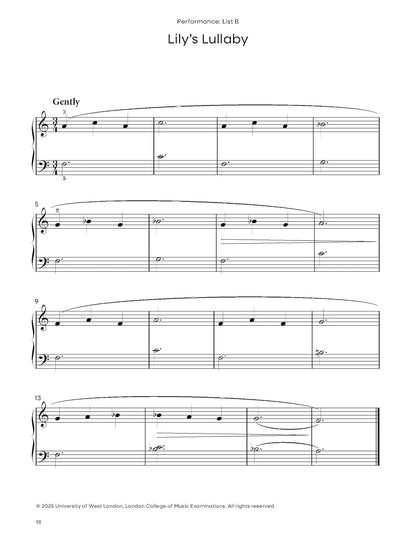 LCME Piano Handbook 2026: Step 1.