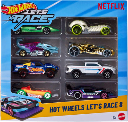 Hot Wheels - Hot Wheels 164 Let`s 8 Pack
