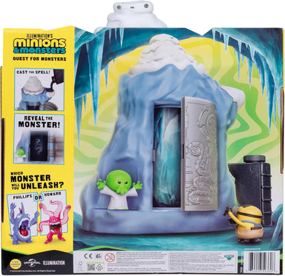 MINIONS Illumination Monster speelset monsterzoektocht, met Goomi – onthult het mysterieuze monster met behulp van het toverboek