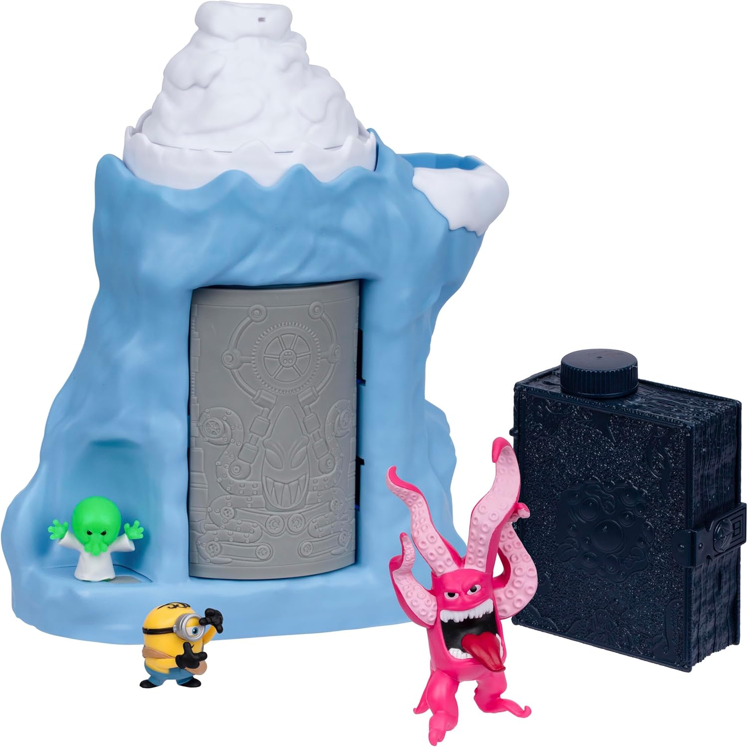 MINIONS Illumination Monster speelset monsterzoektocht, met Goomi – onthult het mysterieuze monster met behulp van het toverboek