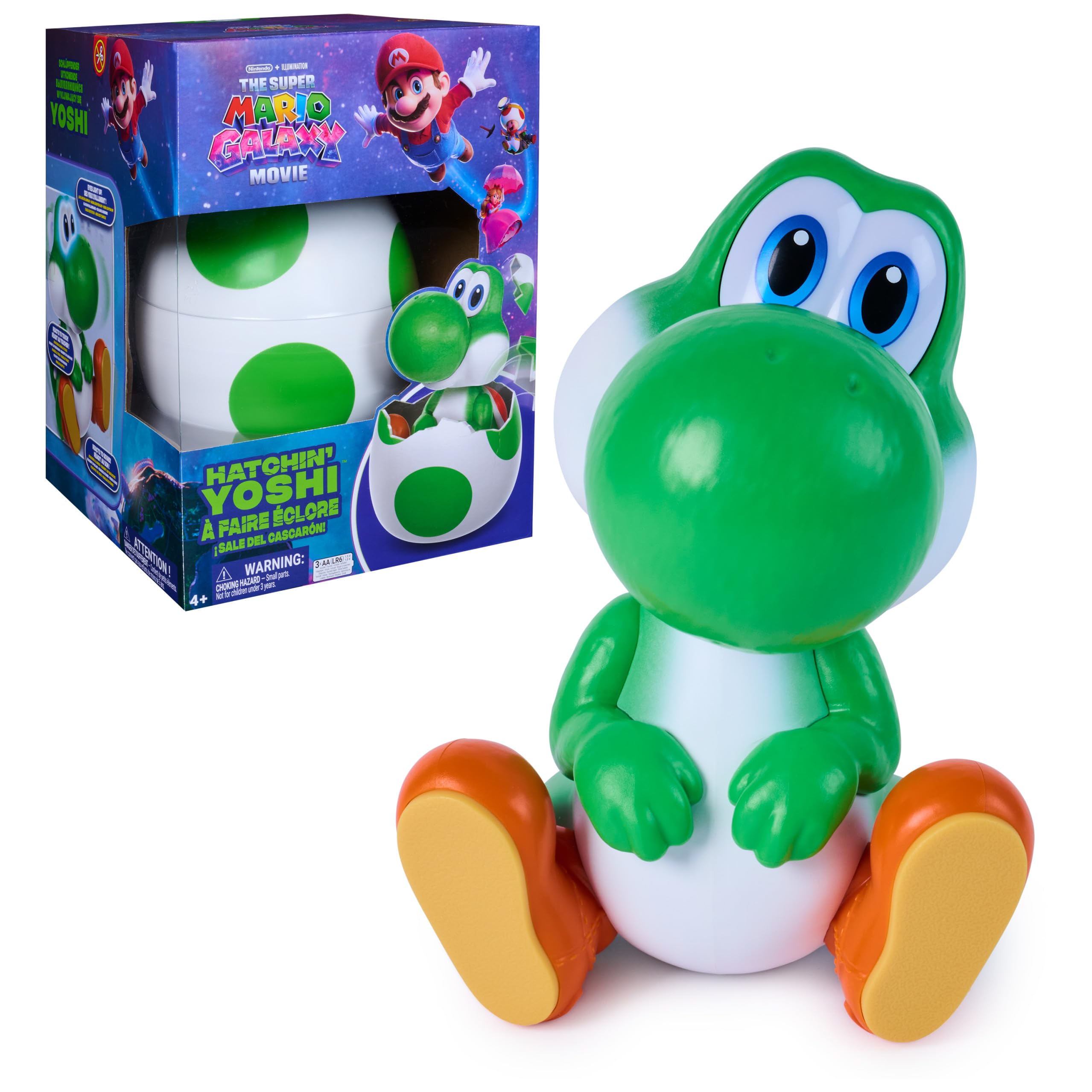Hatchin' Yoshi Interactive Hatching, meerkleurig, 6076644