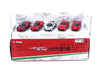BBURAGO - Geschenkpakket 5 Ferrari Drives - 5 realistische iconische automodellen van 3" inch, officiële Ferrari-licentie, aanbevolen leeftijd 3+ jaar