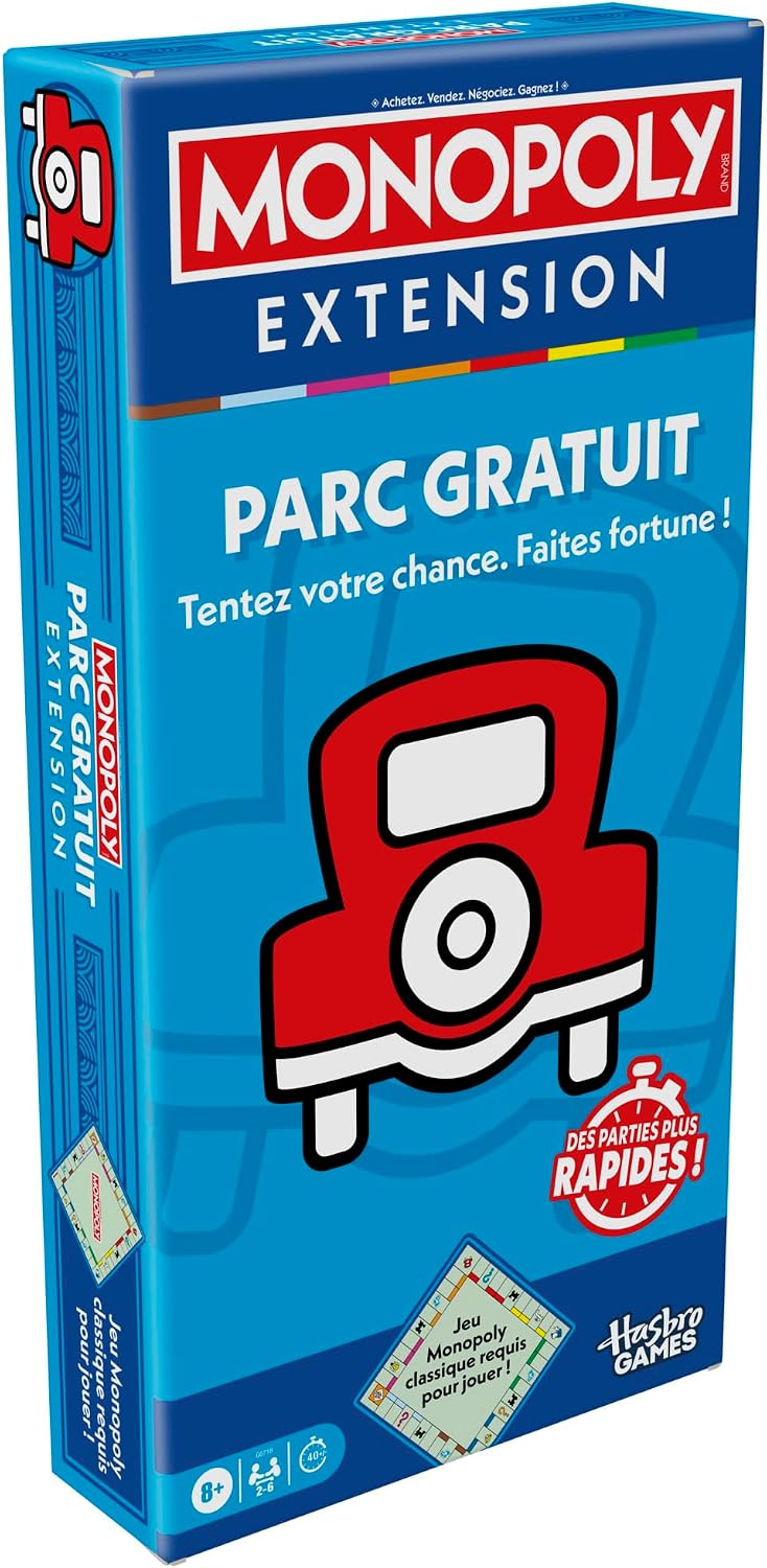 Monopoly, Gratis Park-uitbreiding (klassiek Monopoly spel vereist om te spelen) - Franse versie