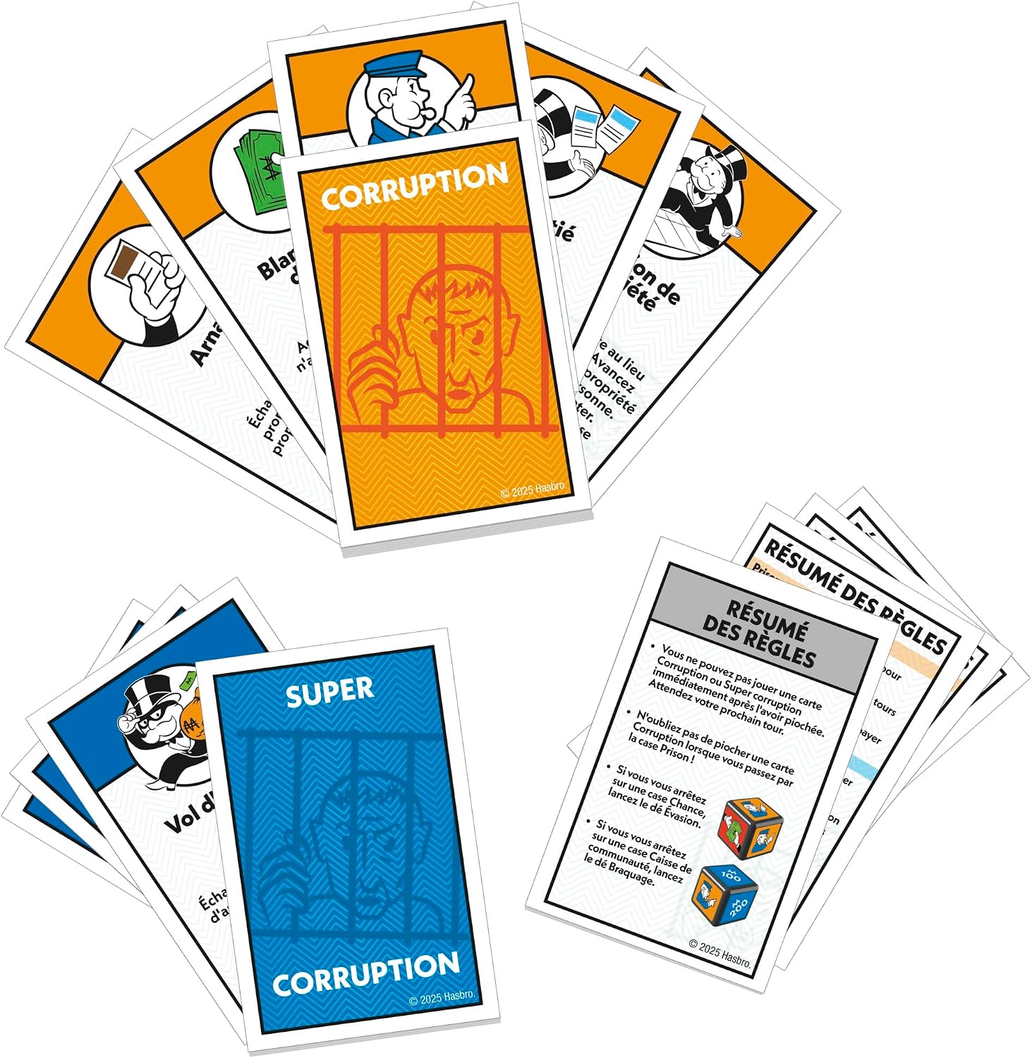 Monopoly, uitbreiding Ga naar de gevangenis (klassiek monopoly-spel vereist om te spelen) - Franse versie