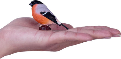 MOJO | Europese Goudvink Garden Bird Enthusiast Collection Serie 1, handgeschilderde beeldjes, verzamelobjecten voor dieren in het wild, speelgoed, gedetailleerde sculpturen met QR-code voor leuke