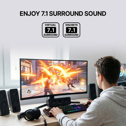 CREATIVE Sound Blaster Audigy Fx Pro Hi-res PCI-e geluidskaart met 7.1 discrete en virtuele surround en AutoEq voor pc