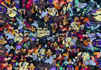 CLEMENTONI PZL 1000 IMPOSSIBLE DISNEY VILLAINS - 37518