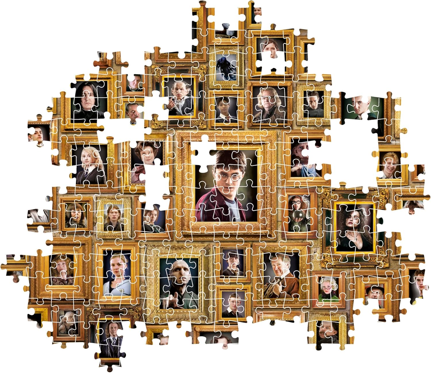 Clementoni - 39786 - Impossible Puzzle - Harry Potter - 1000 stukjes - puzzel voor volwassenen, moeilijke puzzel, onmogelijk, Made in Italy