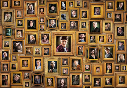 Clementoni - 39786 - Impossible Puzzle - Harry Potter - 1000 stukjes - puzzel voor volwassenen, moeilijke puzzel, onmogelijk, Made in Italy