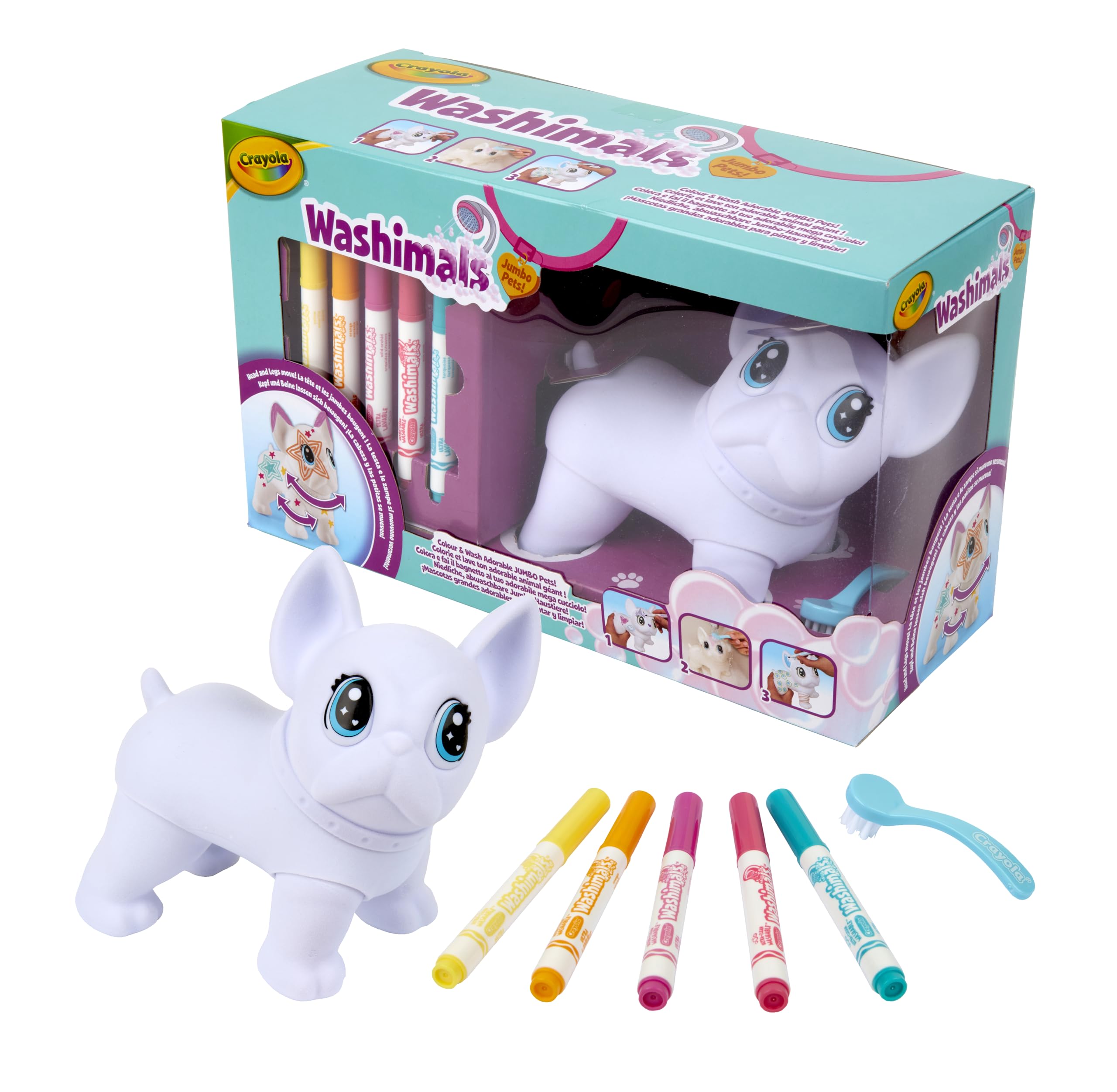 Crayola Washimals Jumbo Hond Wilbur