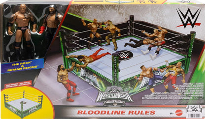 Wwe Vechtring Met 2 Speelfiguren