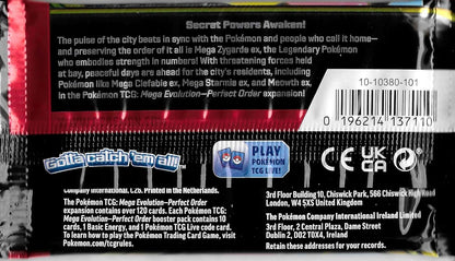 Pokemon Tcg Me03 Perfect Order Bo