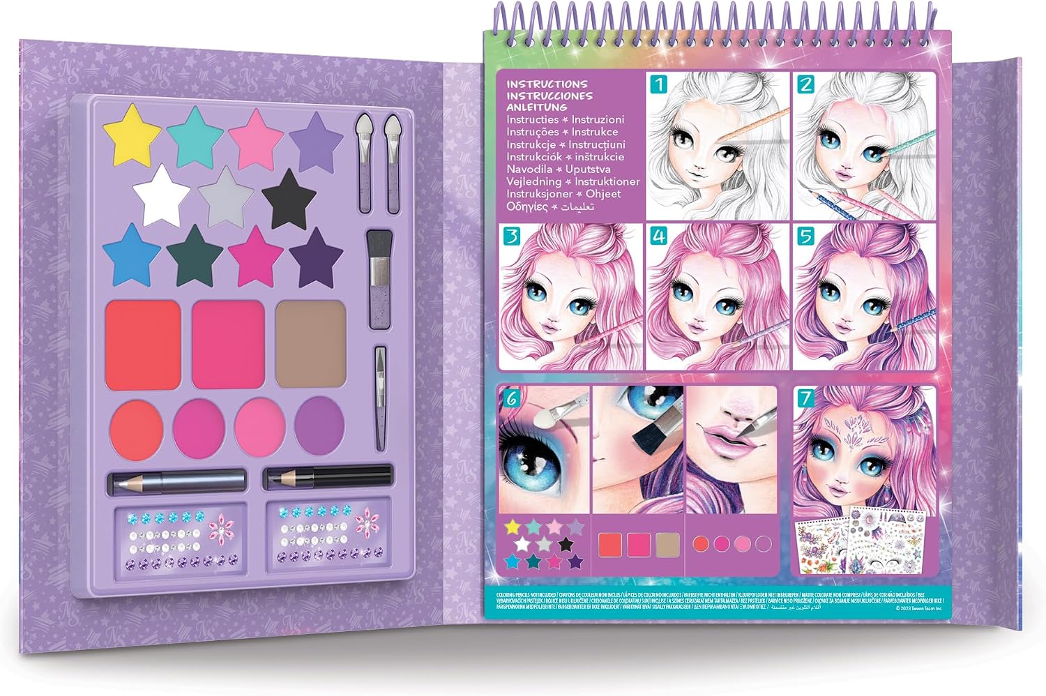 Nebulous Stars Make-Up Artiest Schetsboek