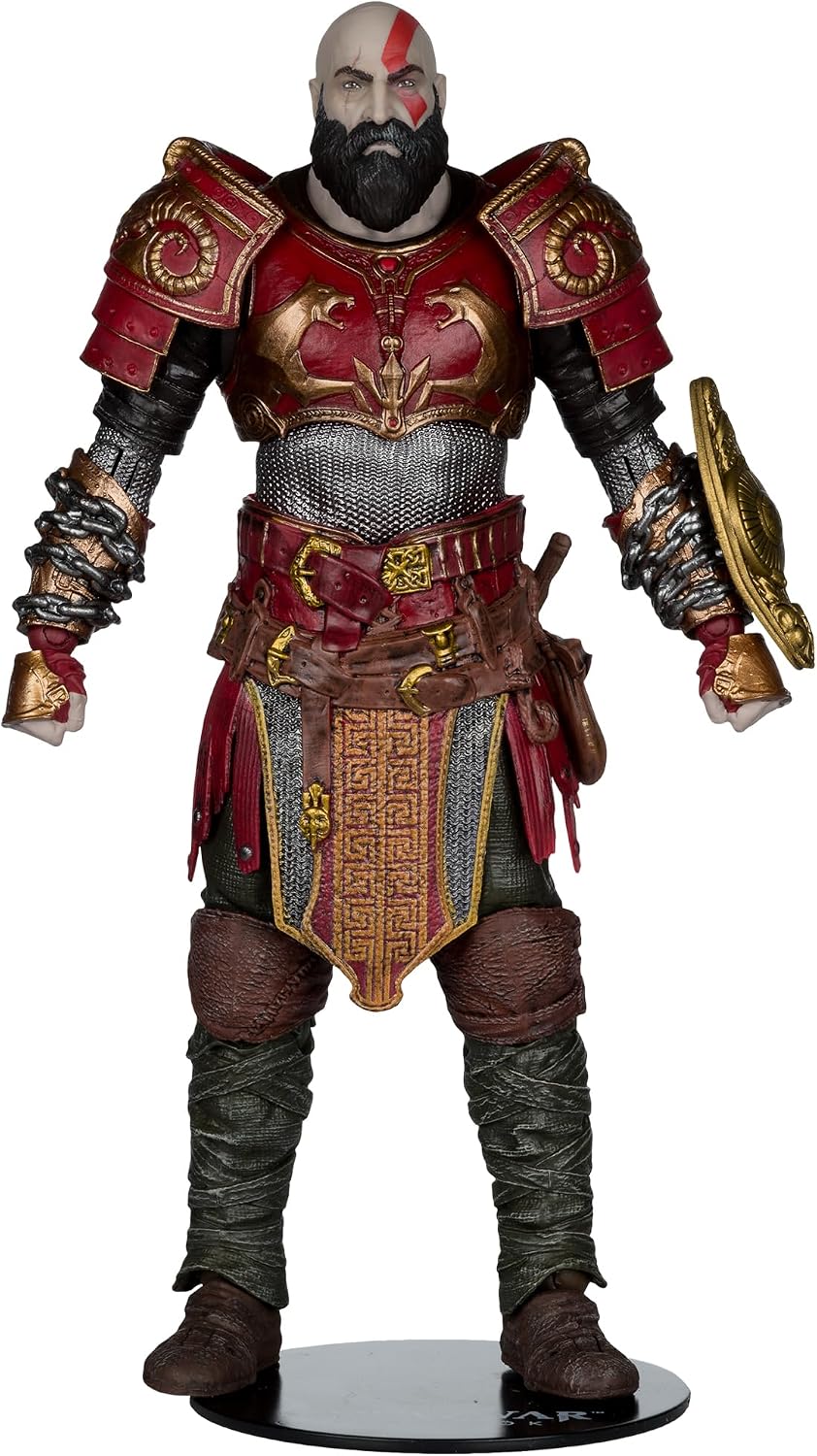 McFarlane Toys-God of War Kratos (God of War Ragnarok) 7in Deluxe Action Figure