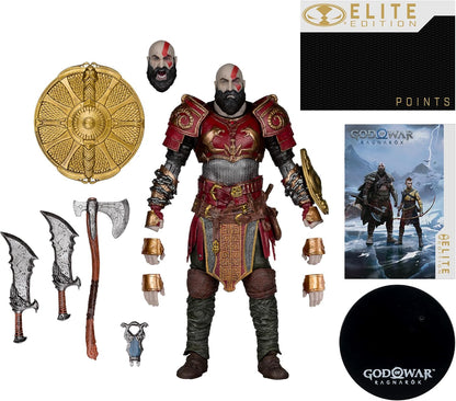 McFarlane Toys-God of War Kratos (God of War Ragnarok) 7in Deluxe Action Figure