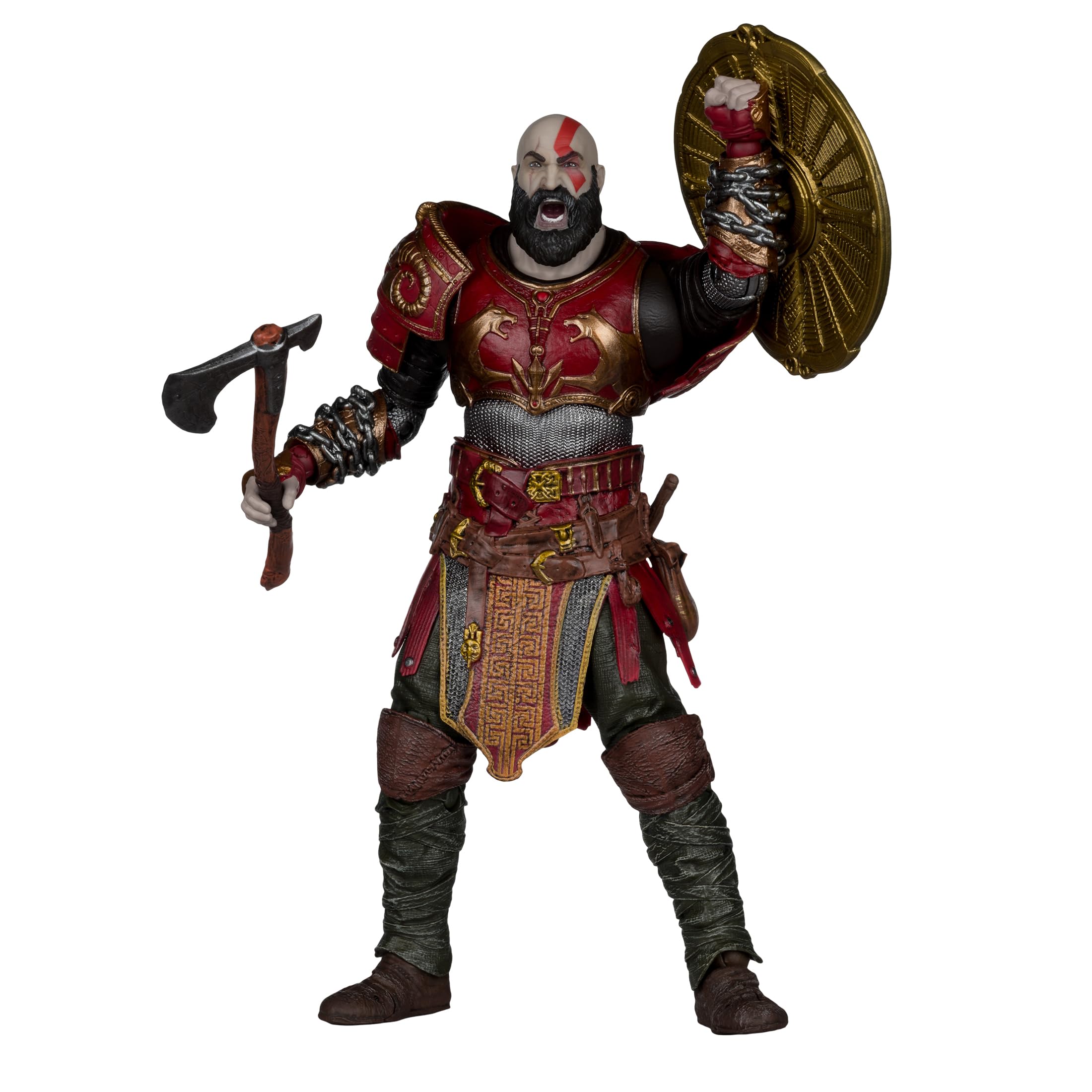 McFarlane Toys-God of War Kratos (God of War Ragnarok) 7in Deluxe Action Figure