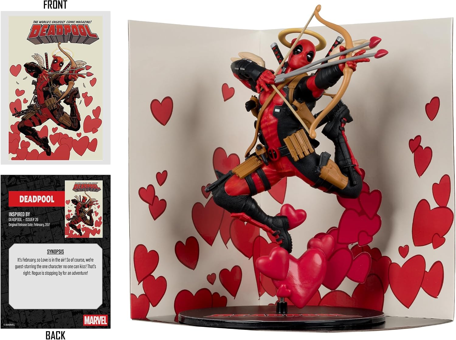 McFarlane Toys- Marvel Deadpool 1:10th Scale Collectible (Deadpool #26