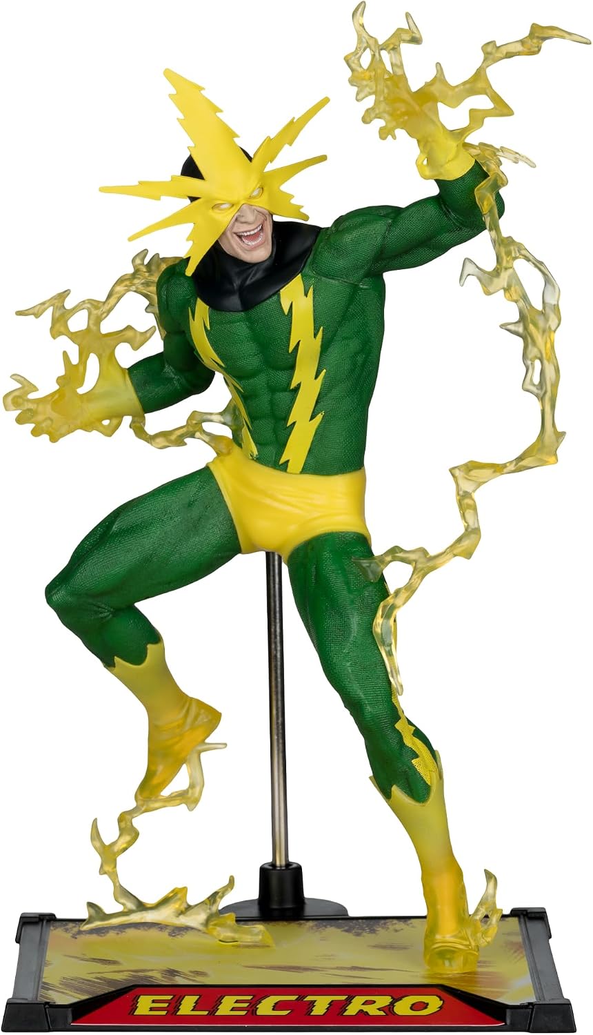 McFarlane Toys- Marvel Electro 1:10th Scale Collectible (Joe Fixit #5