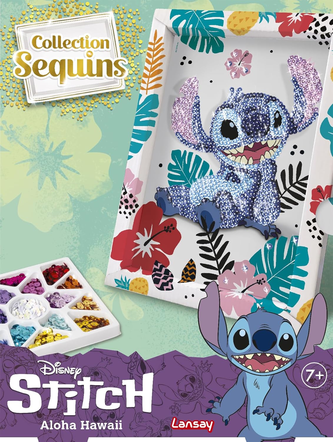 Collection Sequins - Knutselset Stitch Paillettenschilderij