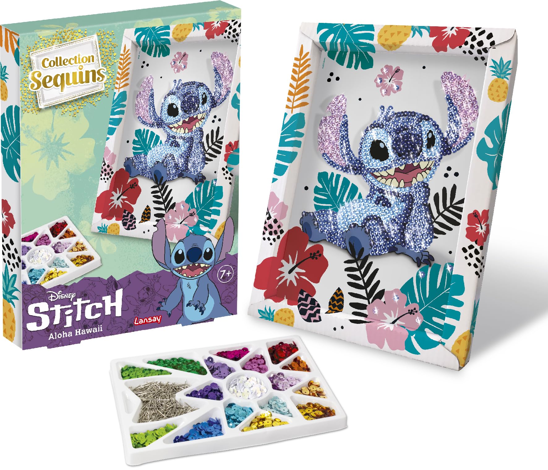 Collection Sequins - Knutselset Stitch Paillettenschilderij