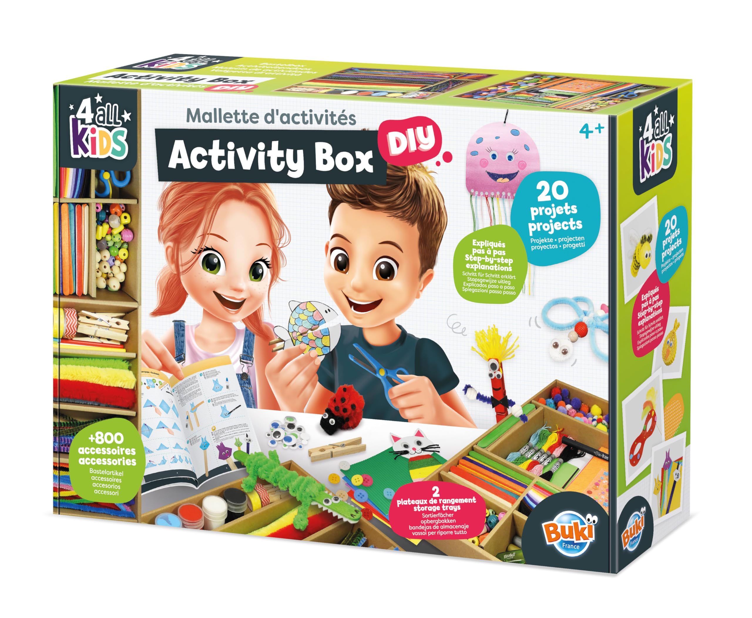 Activity Box Doe-Het-Zelf Activiteitendoos - 20 Projecten