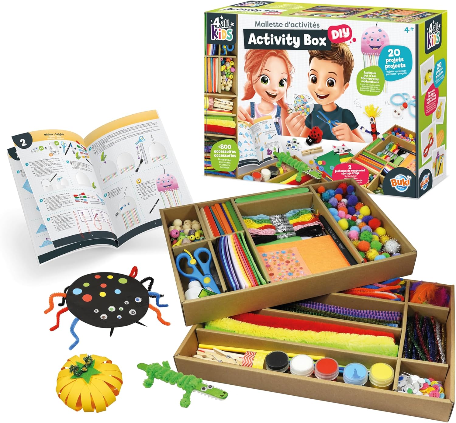 Activity Box Doe-Het-Zelf Activiteitendoos - 20 Projecten